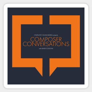 Composer Conversations Logo Sticker